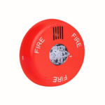 Eluxa horn strobe LED ceiling red FIRE clear lens - Image 2