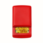 Eluxa strobe LED wall red no lettering amber lens