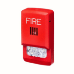 Eluxa horn strobe LED wall white AGENT clear lens - Image 2