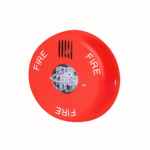 Eluxa horn strobe LED ceiling red FIRE clear lens