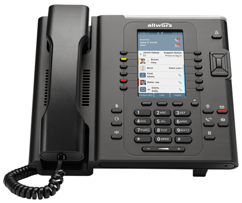Verge 9312 Front Angled_HR_SM_80 Allworx Verge 9312 IP Phone - Image 1