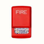 Eluxa strobe LED wall red FIRE clear lens