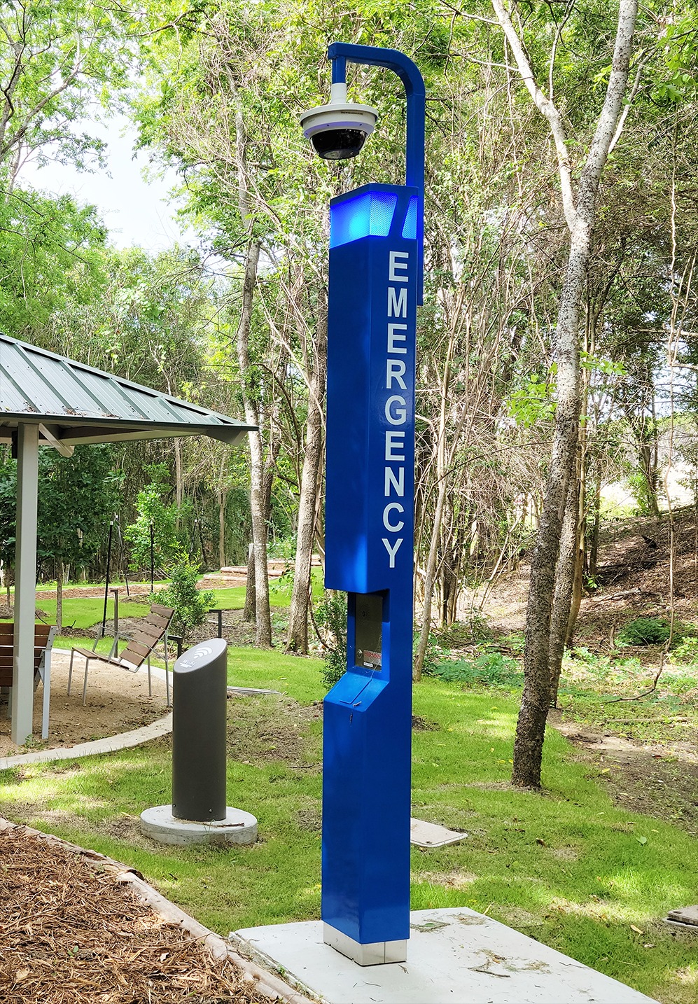 ogp-10-web-feature Outdoor Help Point Tower 9ft Free Standing - Image 1